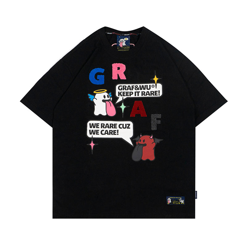 GRAFWU We Rare Cuz We Care T-Shirt