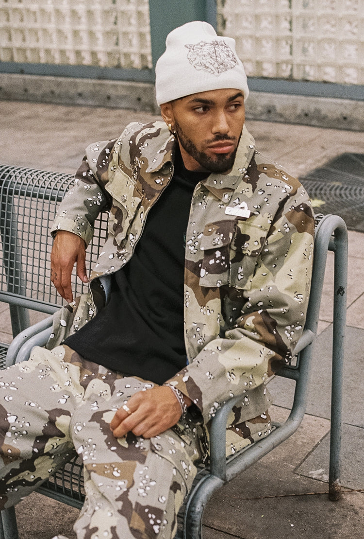 GRAF&WU Metal AK47 Angel Giraffe Camouflage Jacket