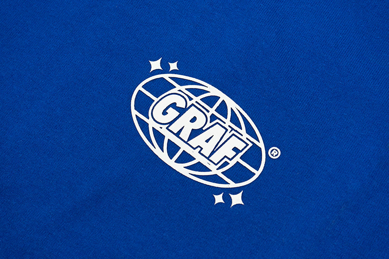 GRAF&WU T-Shirts Earth Planet Universe Rocket Pattern Design Short-Sleeved Fashionable 3D Print Casual Short Sleeves Men Women Cotton T-Shirt