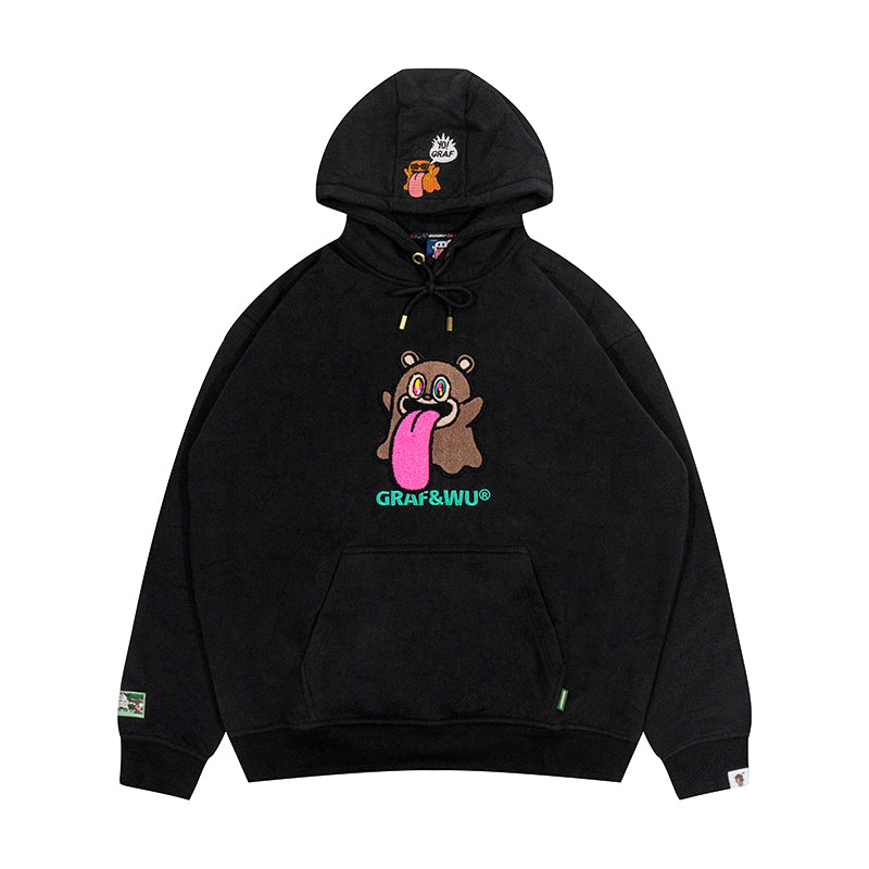 GRAF&WU Old School Rap BooGhost Hoodies