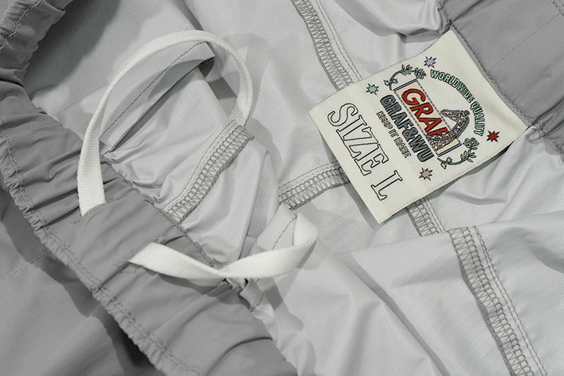 GRAF&WU SPORT Reflective Printed Windproof Outdoor Lightweight Pants