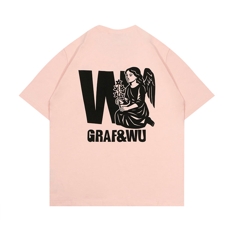 GRAF&WU Angel GW Guardian Peace Prayer T-Shirts