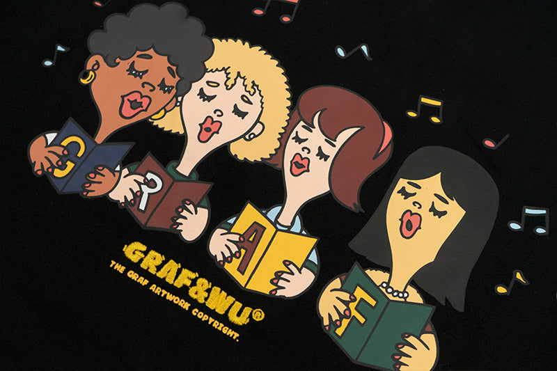 GRAF&WU World as One Family Choir Singing T-Shirt