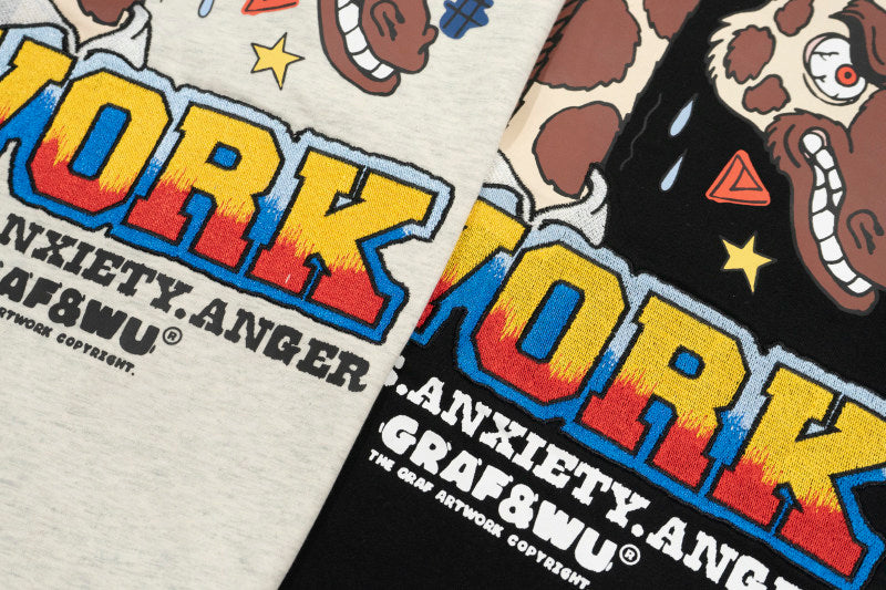 GRAF&WU Work Stress Giraffe Graphic Tee