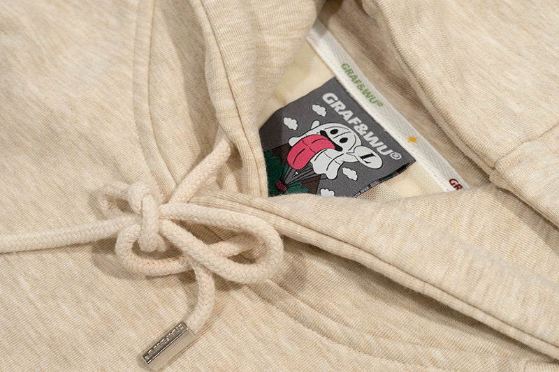 GRAF&WU Original 12 Cute Vegetable Ghost Embroidered Hoodies