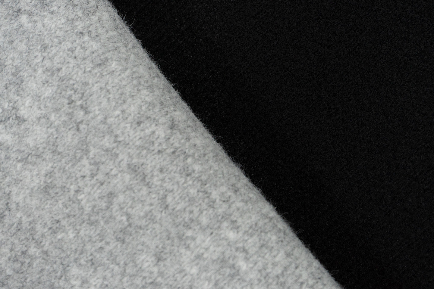 GRAF&WU Letter Embroidered Thick Warm Knitted Mohair Casual Trousers