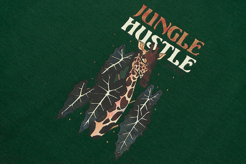 GRAF&WU Tropical Giraffe Print T-Shirts