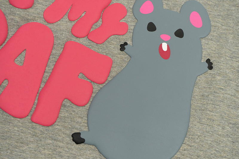 GRAFWU Pocket OhMyGraf Screaming Mouse Cute Design T-Shirt