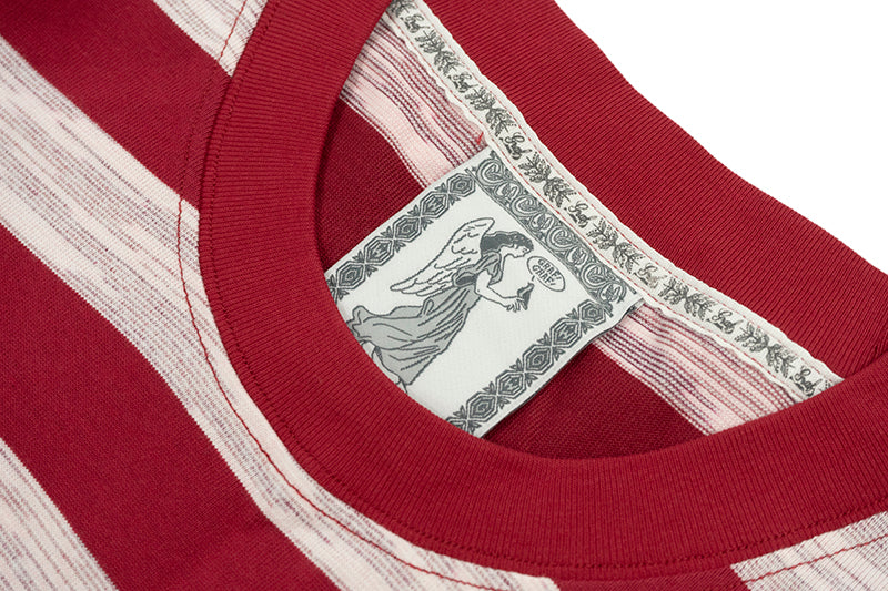 GRAF&WU Summer Striped Giraffe Logo T-shirt