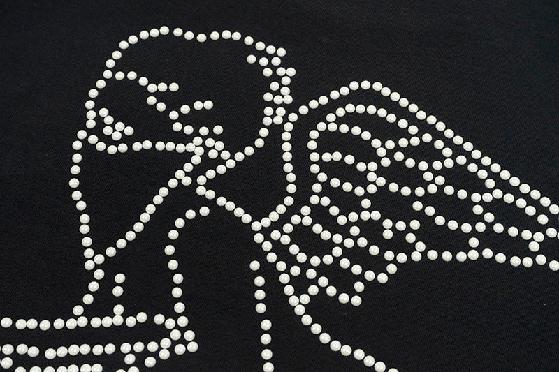 GRAFWU Pearl GW Letter Ak47 Angel T-Shirts