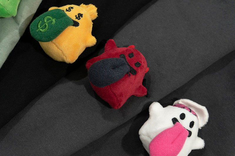GRAF&WU BooGhost Doll Cute Ghost Character Fleece Hoodie