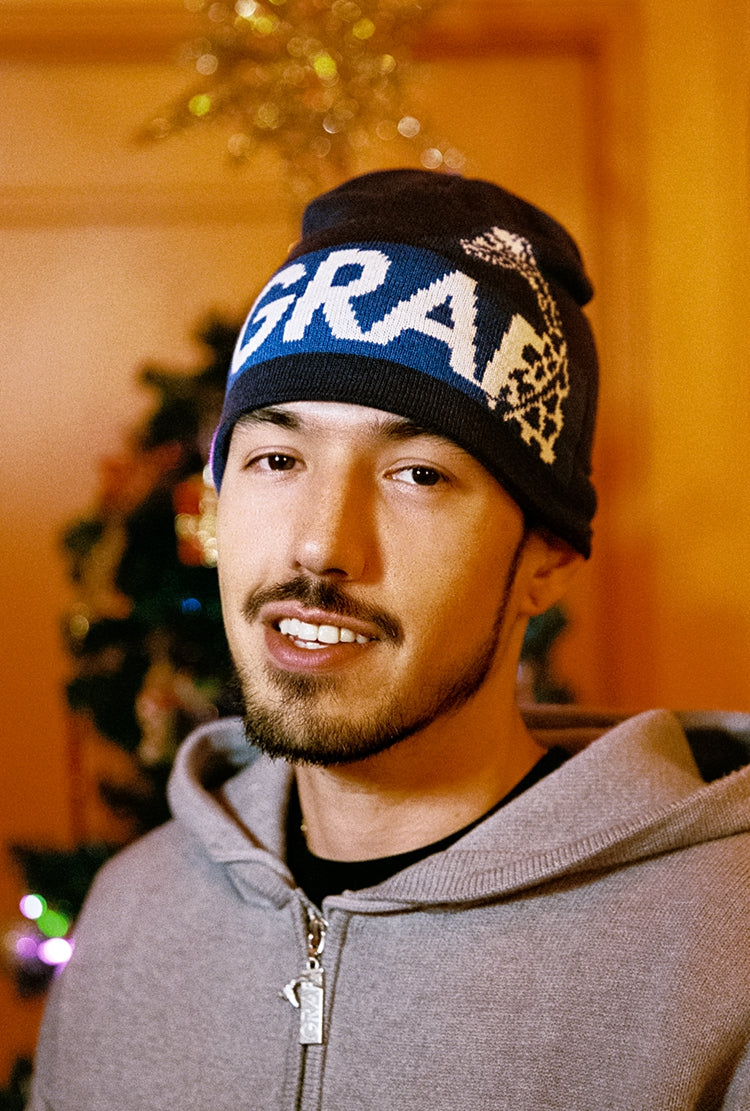 GRAFWU Brend Angel Devil Y2k Knitted Beanie