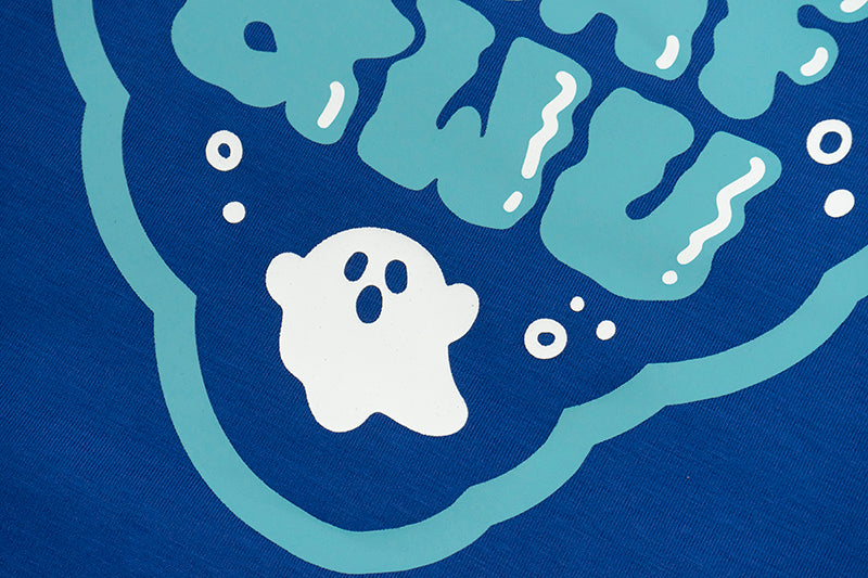 GRAF&WU Pocket Heart Ghost Embroidery T-shirts