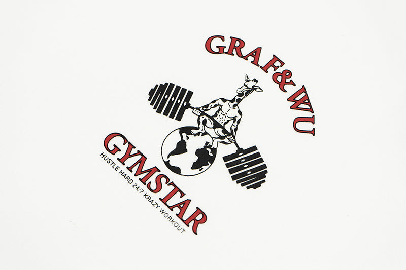 GRAF&WU Gym Star Giraffe Print T-shirts
