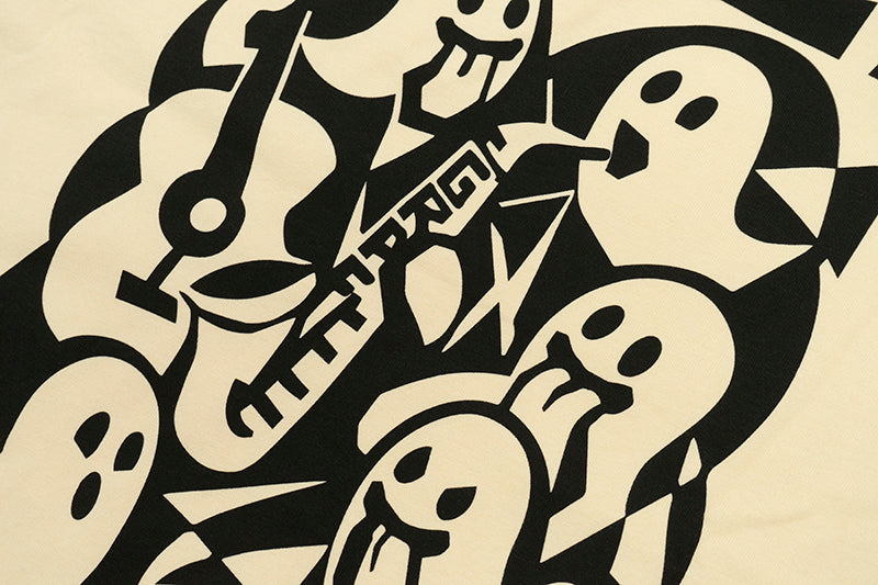 GRAF&WU Jazz! Cute Ghost T-Shirts