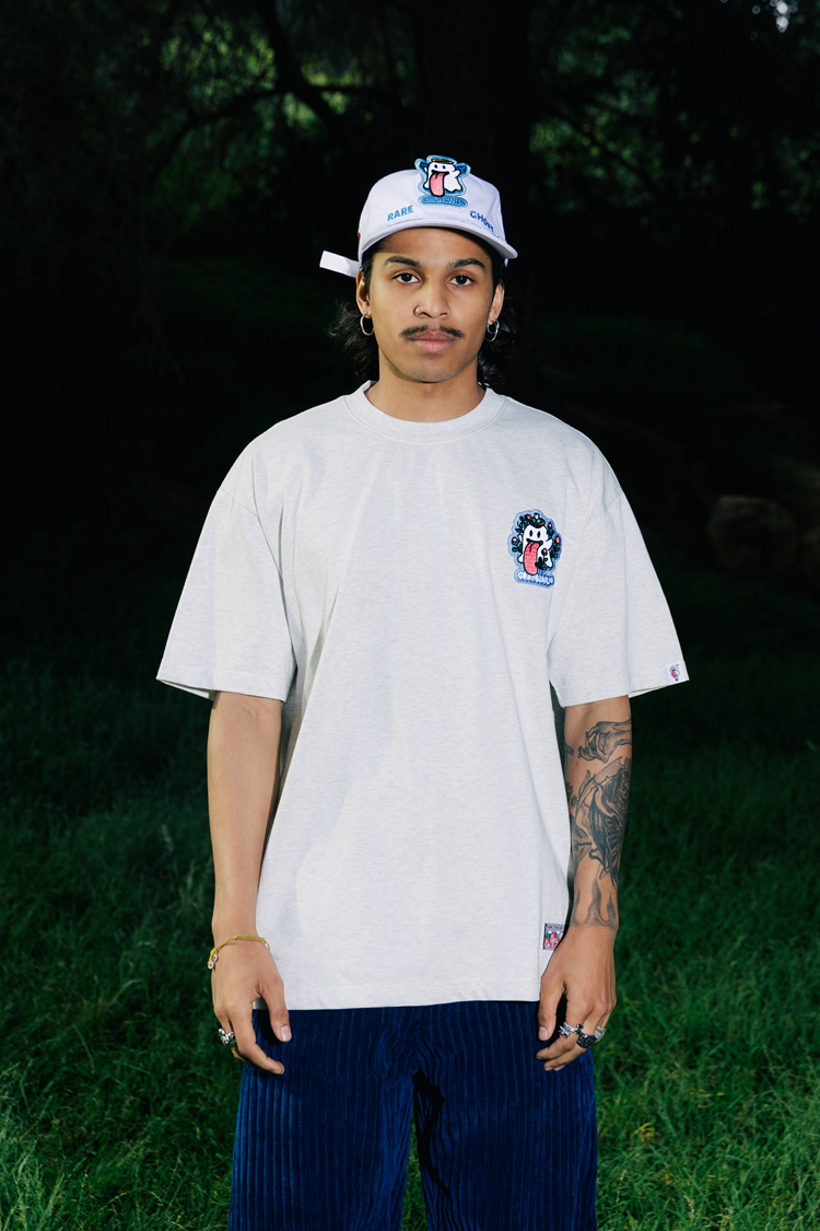 GRAFWU Nature Element Water Fire And Earth Cute Ghost T-Shirt