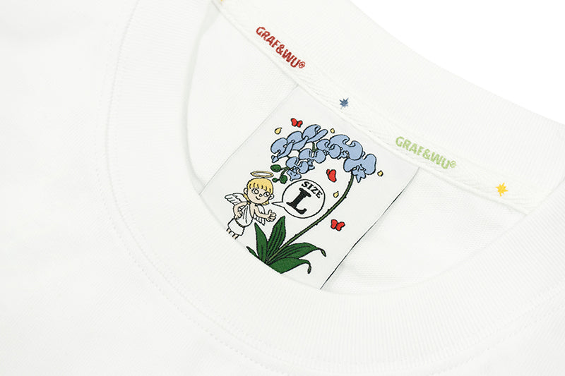 GRAFWU Less Medicine Healthy Embroidery T-Shirts