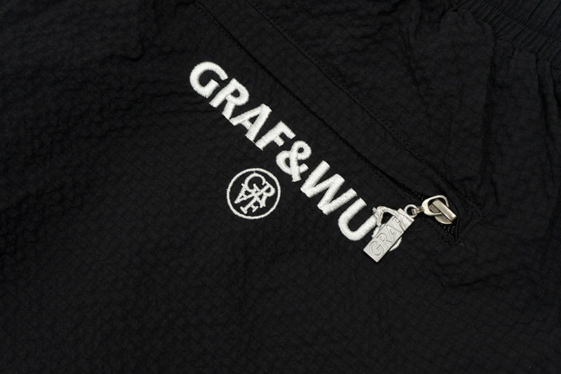 GRAF&WU Angel Embroidered Sport Trousers