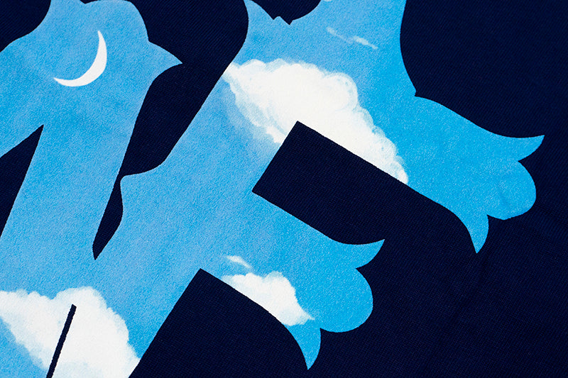 GRAF&WU Tribute Artist Magritte Sky 100% Cotton Long-sleeved Shirt