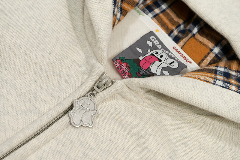 GRAF&WU Christmas Cute Ghost Coat