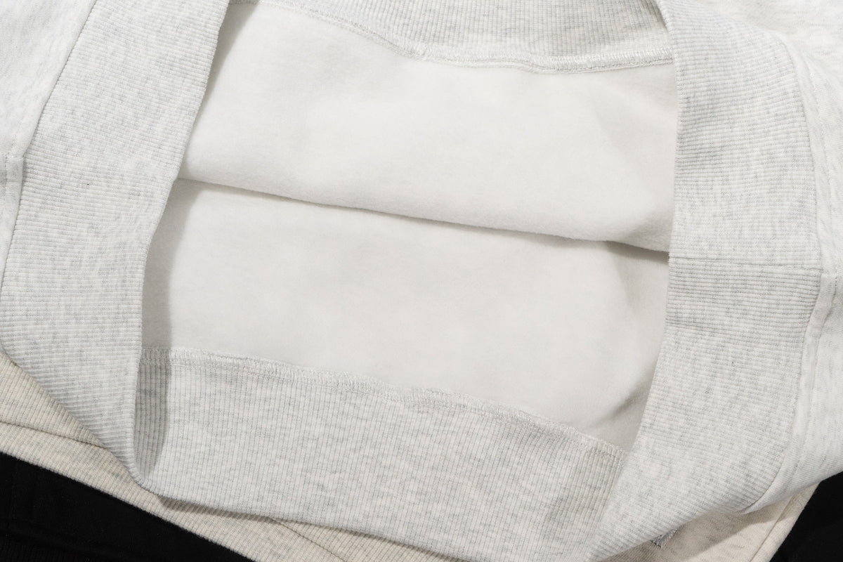 GRAF&WU GW Embroidered Oversized Fleece Hoodie