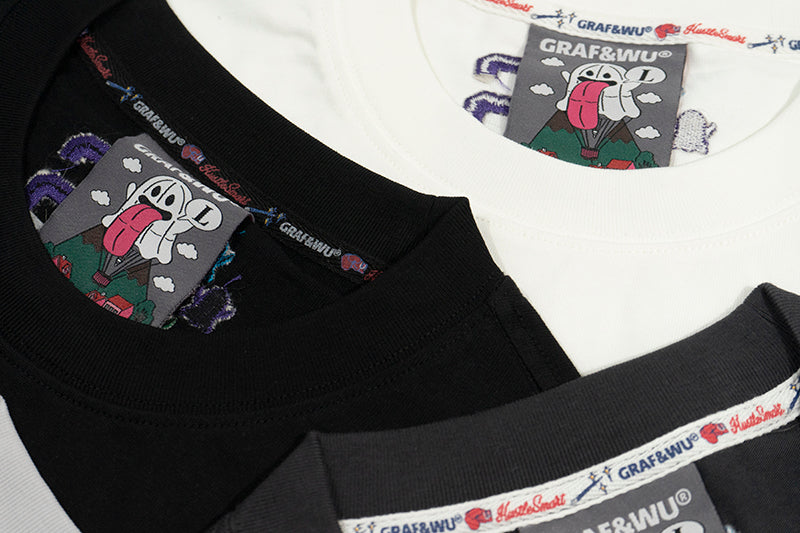 GRAF&WU【MBTI】16 personality types ENTJ ISTP Booghost print pure cotton short sleeves