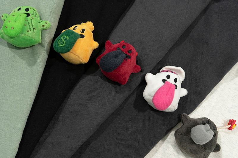 GRAF&WU BooGhost Doll Cute Ghost Character Fleece Hoodie