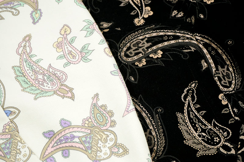 GRAF&WU Paisley 2.0 Pattern Printing Coat