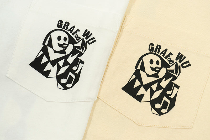 GRAF&WU Jazz! Cute Ghost T-Shirts
