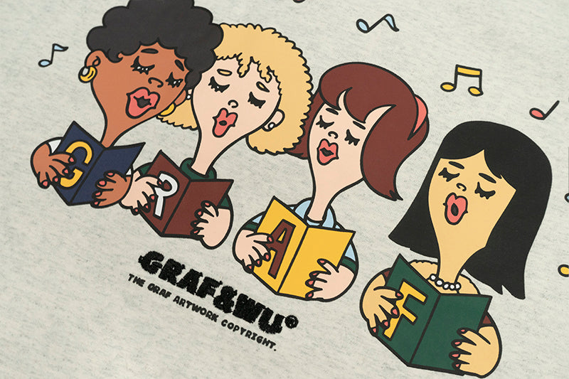 GRAF&WU World as One Family Choir Singing T-Shirt