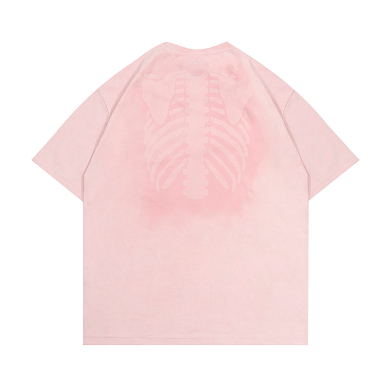 GRAFWU Perspective Bone Fitness Quick-Drying T-Shirts