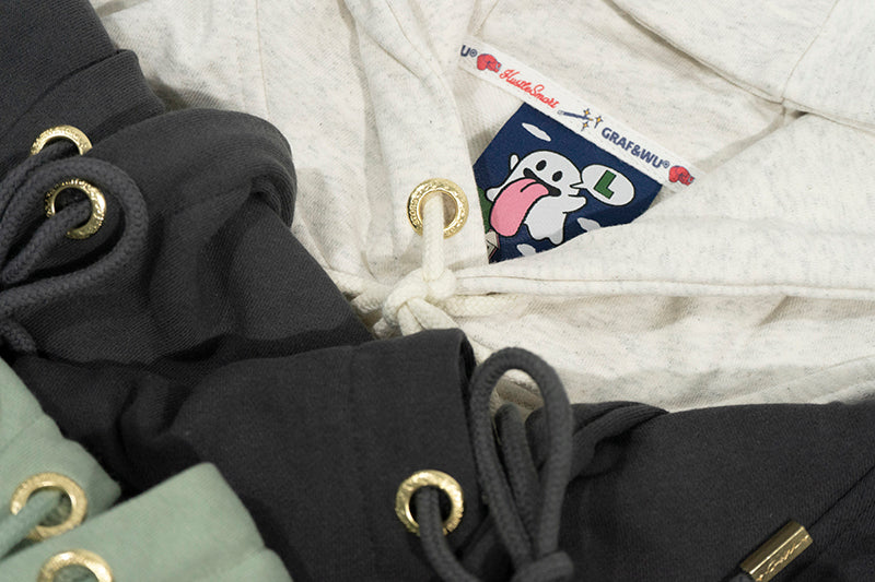 GRAF&WU BooGhost Doll Cute Ghost Character Fleece Hoodie