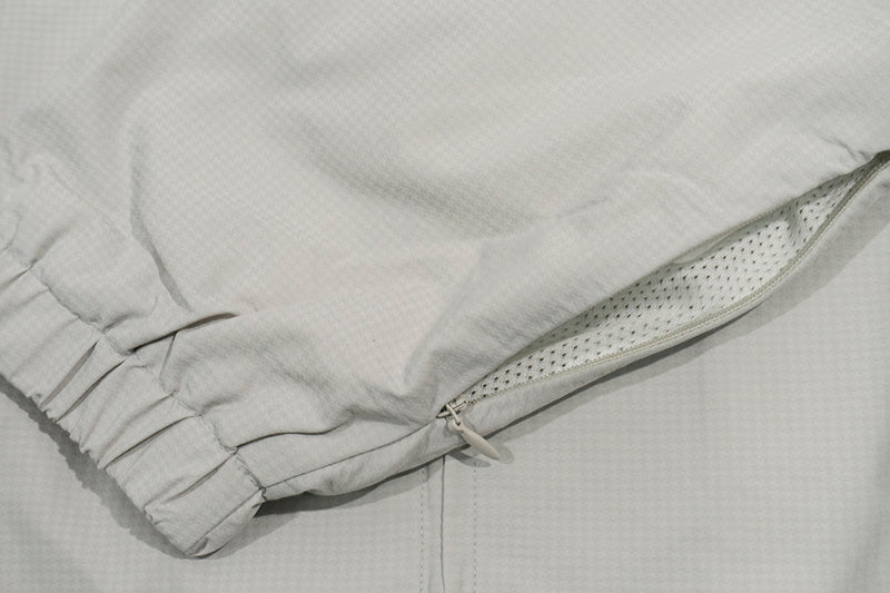 GRAF&WU Embroidered Streetwear Drill Sports Jacket