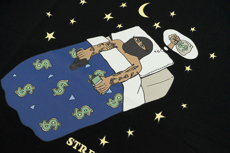GRAFWU Street Dream and Get Rich Dream T-Shirts