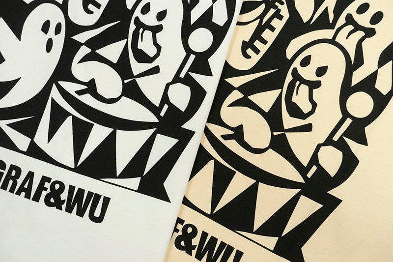 GRAF&WU Jazz! Cute Ghost T-Shirts