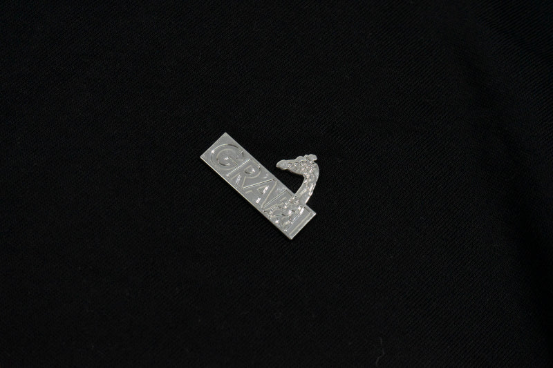 GRAFWU Brand Letter Embroidery Sleeveless