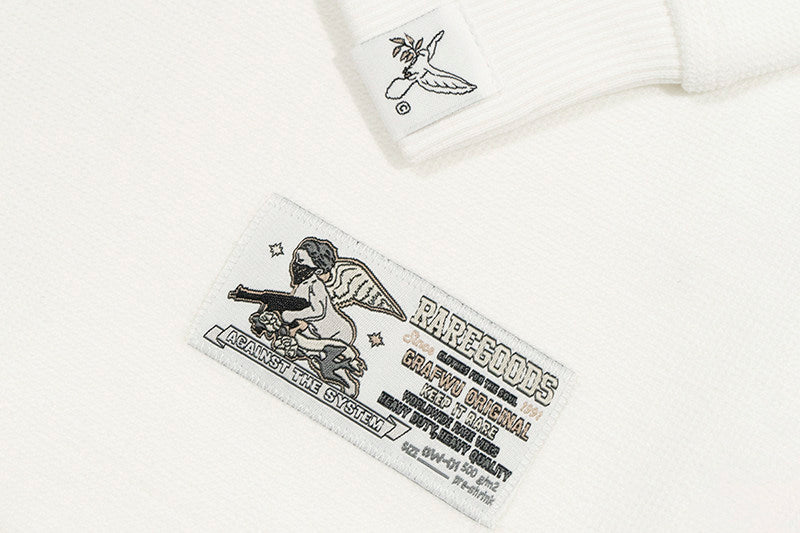 GRAF&WU Clean Fit Basic Cotton Long-sleeved T-shirt
