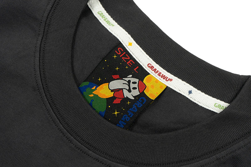 GRAFWU Five-Ring Olympic Cute Ghost T-Shirts