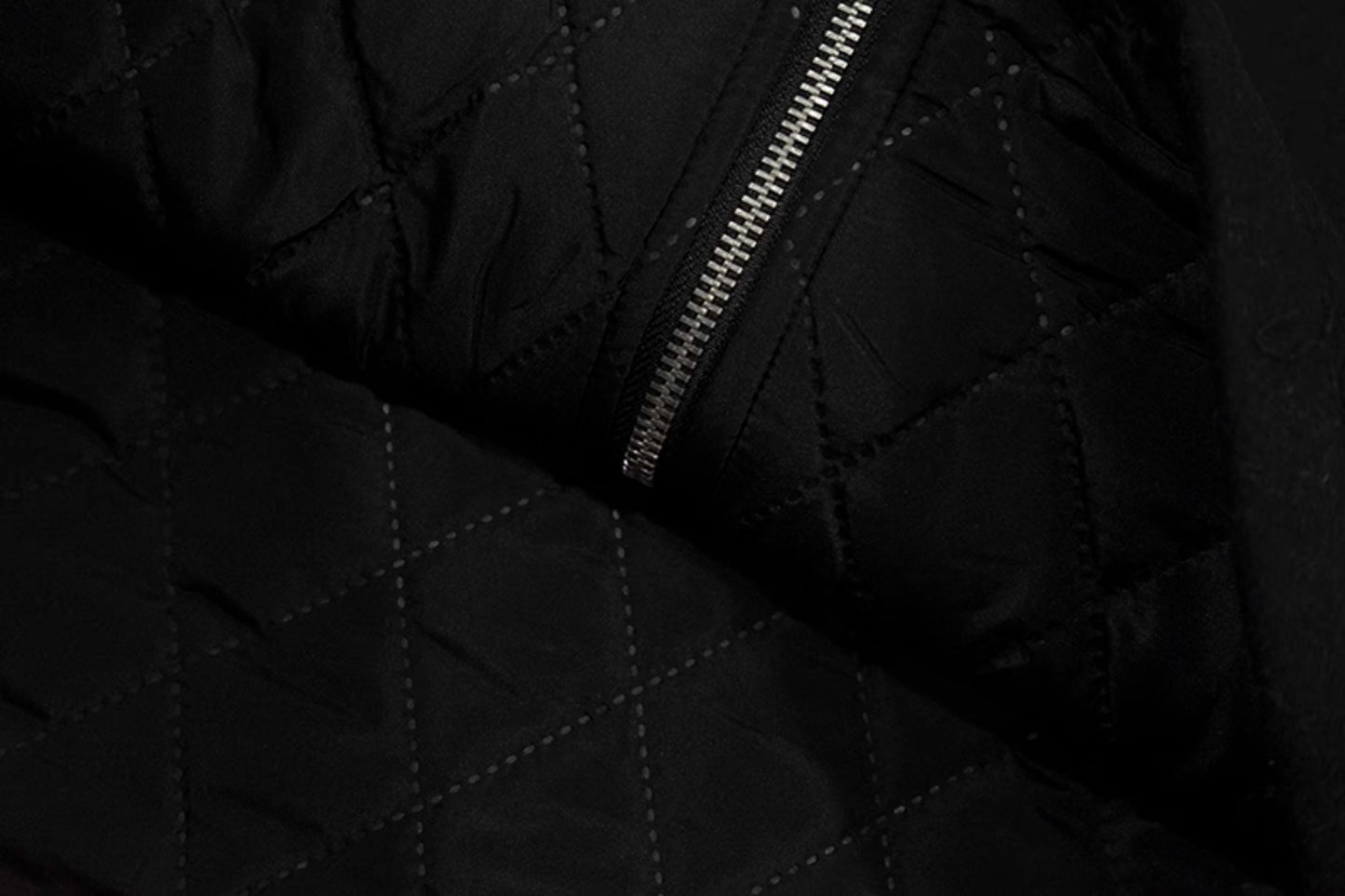 GRAF&WU Solid Wool Hooded Thickened Jacket