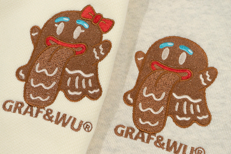 GRAF&WU Christmas Cute Ghost Coat