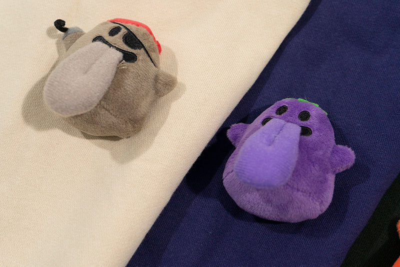 GRAF&WU BooGhost Doll Cute Ghost Character Fleece Hoodie