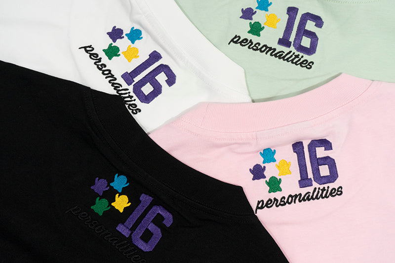 GRAF&WU【MBTI】16 personality types ENTJ ISTP Booghost print pure cotton short sleeves