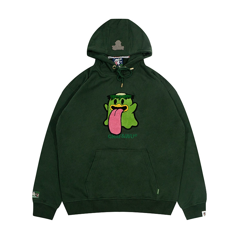 GRAF&WU Halloween Medusa Kappa Cute Ghost Hoodie