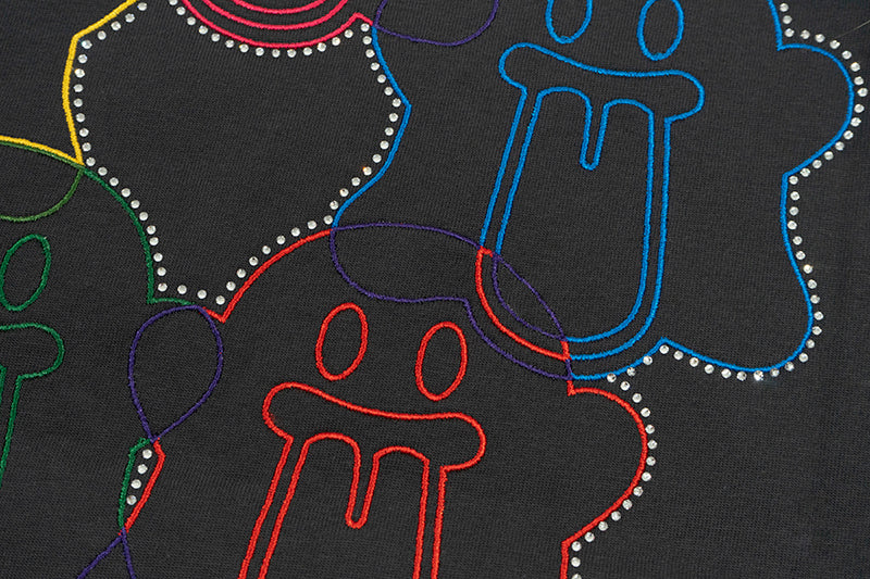 GRAFWU Five-Ring Olympic Cute Ghost T-Shirts