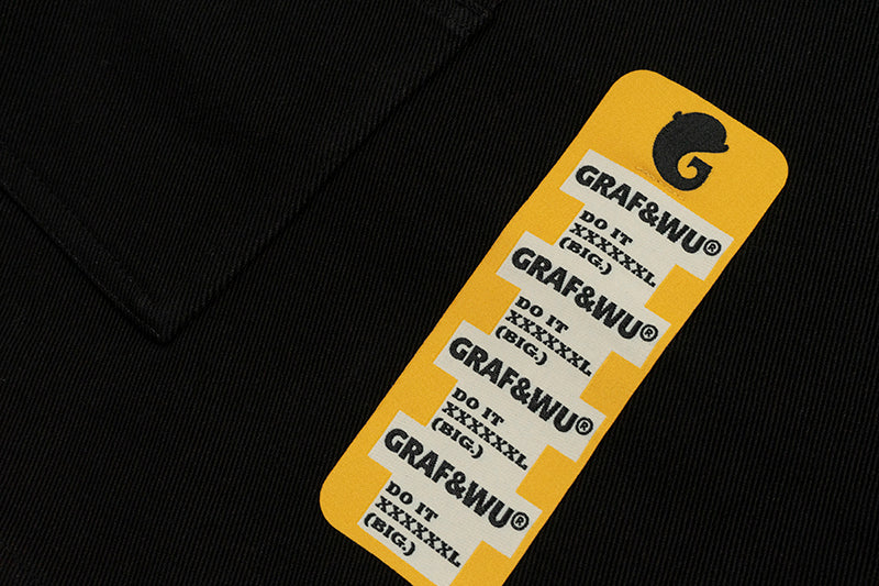 GRAF&WU Shorts Cute Ghost G Letter Logo Shorts Casual Solid Color Cargo Pants Men Women Cotton Shorts Hip-Hop Trend Pants