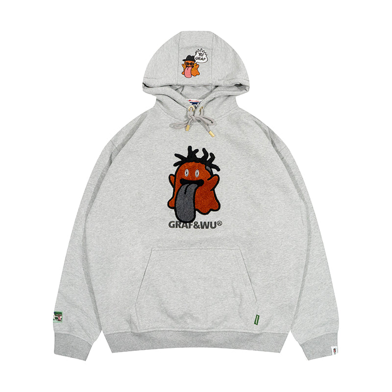 GRAF&WU Old School Rap BooGhost Hoodies
