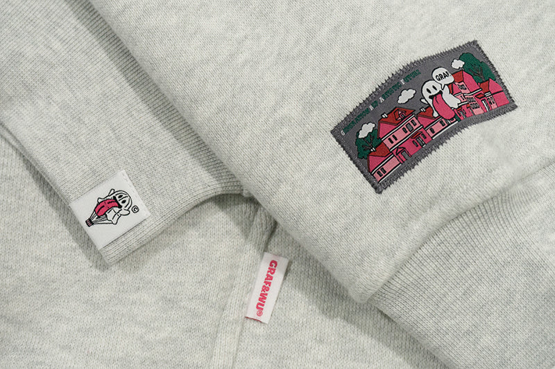 GRAF&WU Christmas Cute Ghost Coat