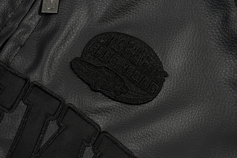 GRAF&WU Racing Gascar Series Retro Leather Jacket