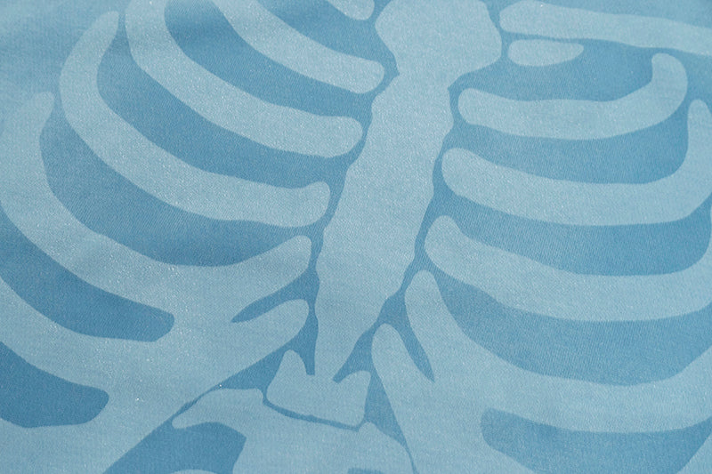 GRAFWU Perspective Bone Fitness Quick-Drying T-Shirts