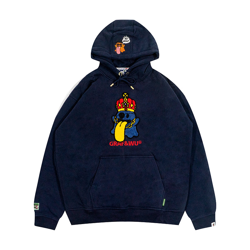 GRAF&WU Old School Rap BooGhost Hoodies
